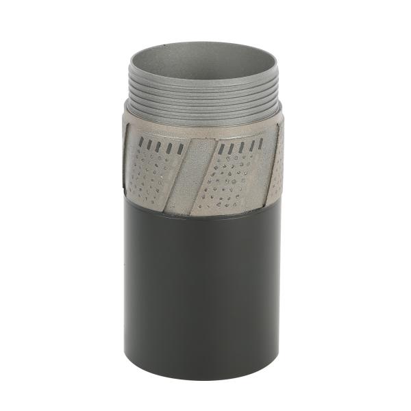 Quick Drilling Process Efficient Flushing And Cooling Effects Diamond Reaming Shell