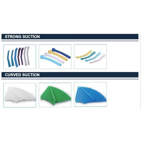 Medical Consumable Protable PVC Dental Saliva Ejector Removable Tip