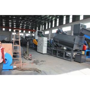 China PET 7m3 Hr Plastic Waste Recycling Machine Washing 12mm on sale