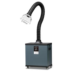 China 200W Welding Fume Extractor FES200K Mobile Welding Smoke Purifier With Flexible Hose wholesale