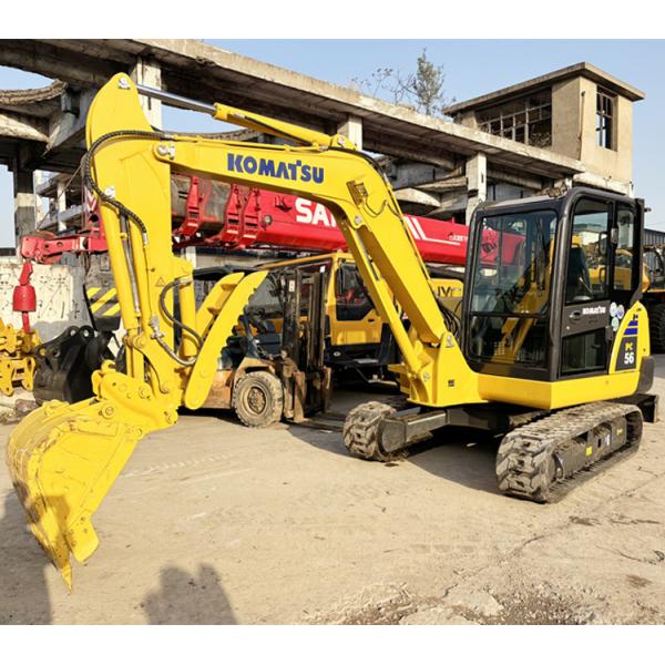 Good Condition 5 Ton Used Mini Excavator Japan Original Komatsu 56 in Shanghai