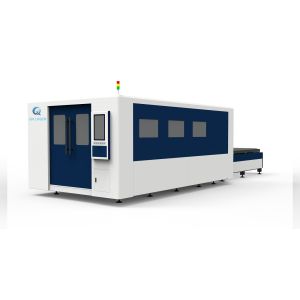 China 3000 X 1500mm Dual Platform Enclosed Laser Cutting Machine Water Cooling 1500W-20KW on sale