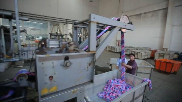 Quality Manual Automatic Unloading Form Rope Washing Machine 200m / Chamber for sale