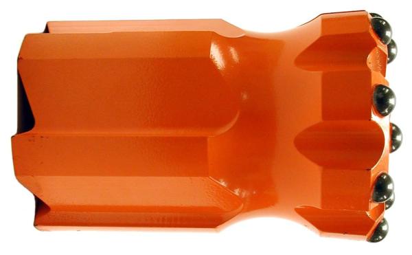 Quality button rock drill bit 76mm T38 thread for sale
