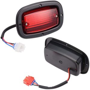 Club Car DS 1993-UP Model Halogen Golf Cart Headlights , DS Cart LED Tail Light