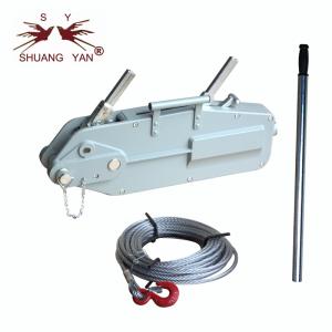 China Double Sealed Wire Rope Winch Zinc Coated Steel Material Corrosion Resistance wholesale