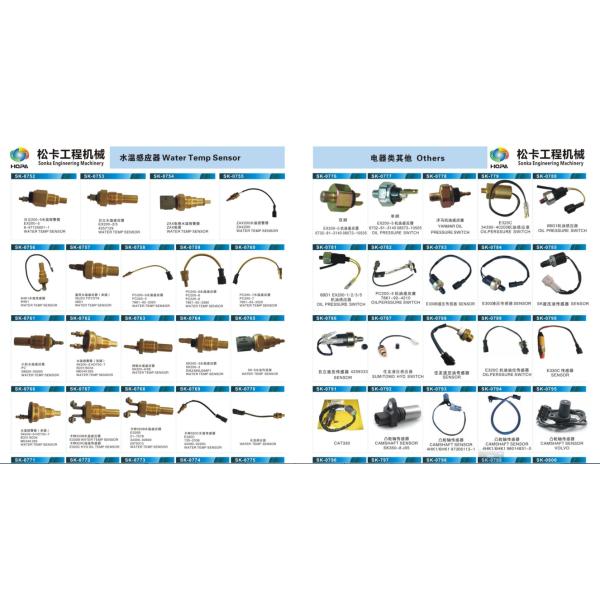 08620-00000 Komatsu Transducer Sensor , Water Temperature Alarm Sensor PC200 PC300 PC400