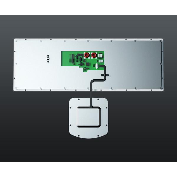 Rugged Military Keyboard For Critical Military Standards With Touchpad And Backlight