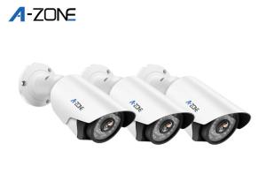 Night Vision Security Camera 5MP , Commercial Ip Cctv Bullet Camera  White Case