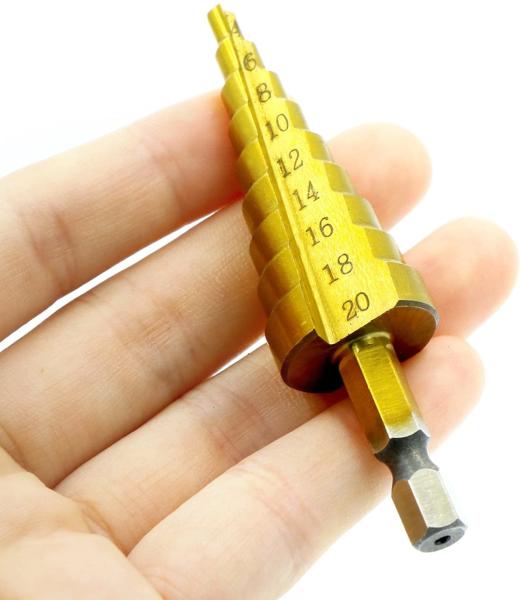 Quality 21mm Hss Taper Shank Drill Bit Triangle Shank Fast Speed for sale