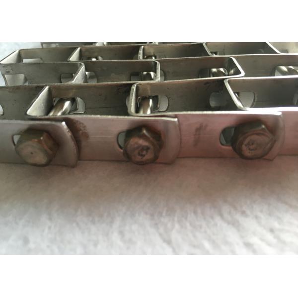 Automatic Functional SS Flat Wire Mesh Belt For Material Conveying