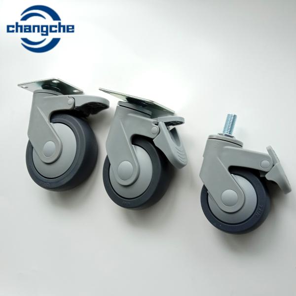 Quality Improved Mobility Hospital Bed Wheels 2.5 Inch Hub Length Rotation Medical Caster for sale