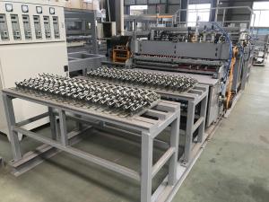 Automatically Hight 1300mm Gi Wire Net Making Machine For Animal Cage