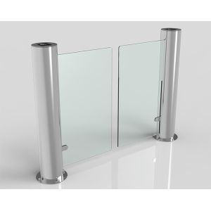 China Integrated Channel Swing Gate Anti Collision TCP IP Handicapped 200W wholesale