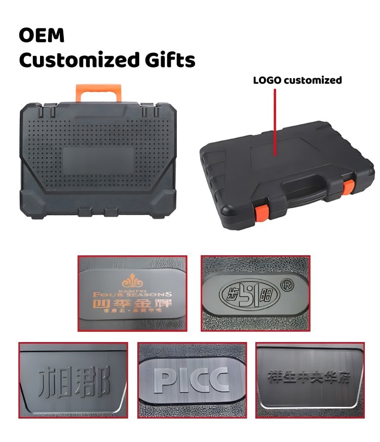 JYH-HTS22-1 High Quality 22 Pcs Kit Carbon Steel Repairing General Household Hand Tool Set with Plastic Toolbox