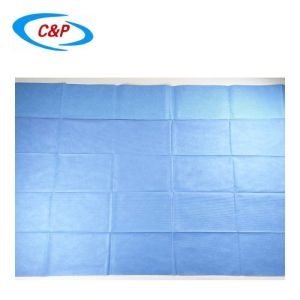 China Hospital Grade Blue Disposable Surgical Drapes Breathable Nonwoven wholesale