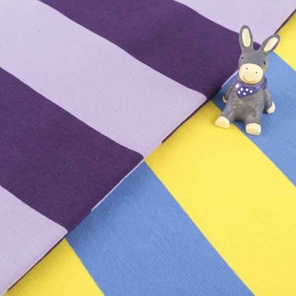 Knit Combed Cotton French Terry Fabric For Hoodie Skin Friendly Striped Fabric