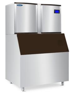 240V Electric Ice Cube Maker Intelligent LCD Touch Screen For Restaurant