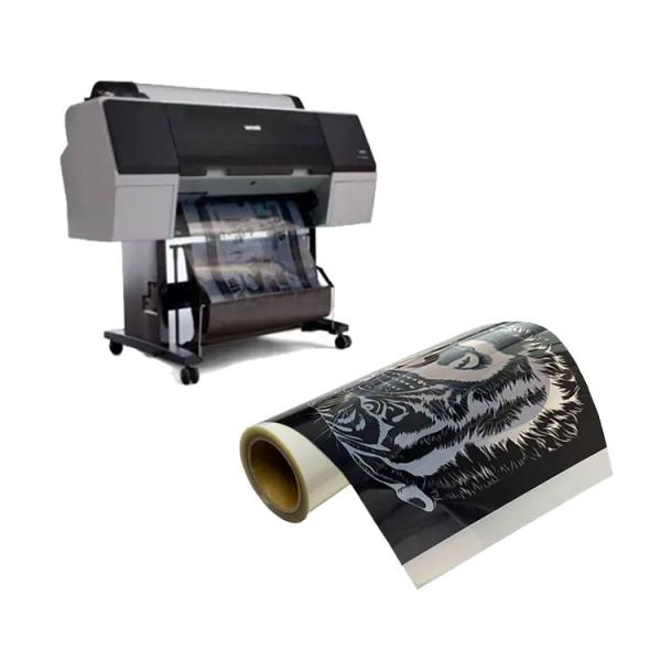 Quality Large Format Milky Transparent Digital Screen Print Film Waterproof for sale
