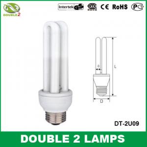 China DT-2U09, 2U Electronic Energy Saving Lamps DIA 9, Model 3W,5W,7W,9W wholesale