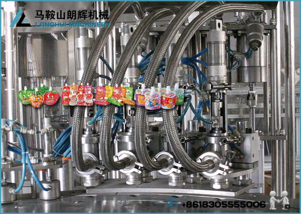 Quality Soft Drink Automatic Filling and capping Machine For Doypack | Standup Pouch for sale