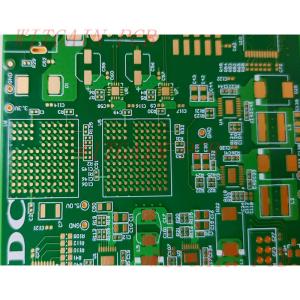 China Immersion Gold 3U FR4 TG180 Industrial Control PCB 8 Layer wholesale