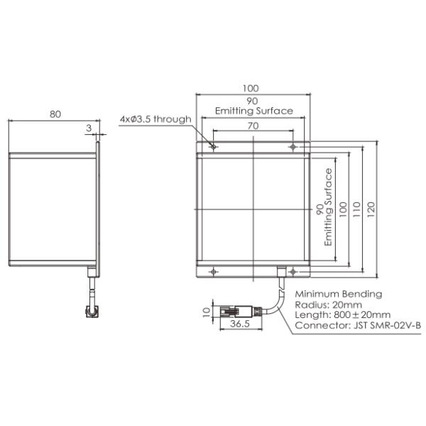 24Volt Collimated Backlight