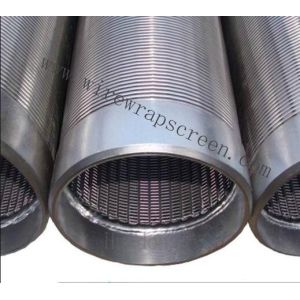 China Water Well Stainless Steel Wedge Wire Screen High Temperature Resistant wholesale