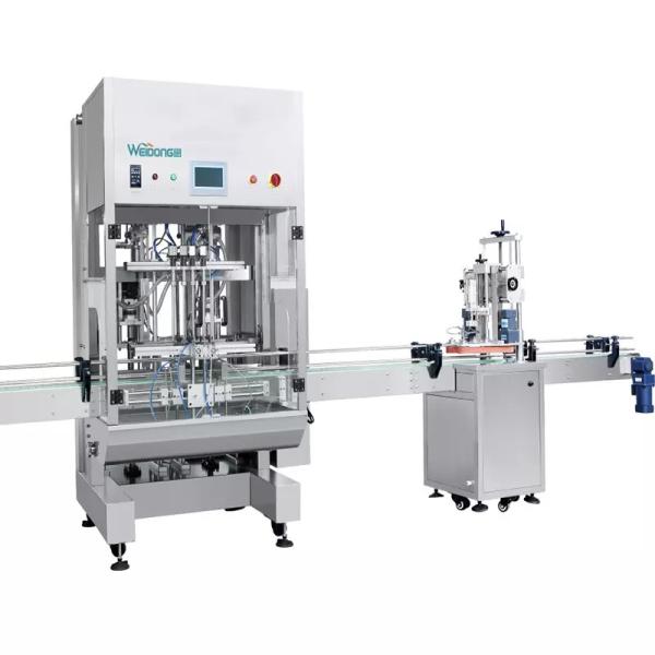 2 Heads Cosmetic Automatic Filling Machine For Liquid Leakproof Antirust