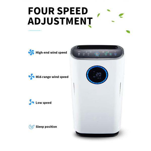 Factory Supply PM2.5 Household Office Smart Air Purifier Hepa Filter Ionizer Air Purifier Home