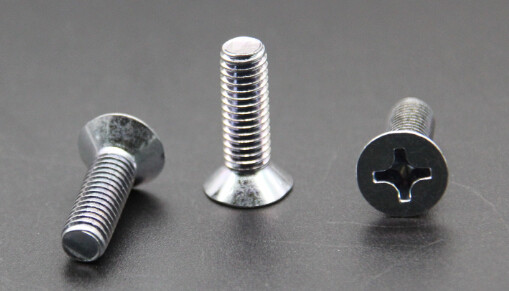 Low Profile Flat Head Sheet Metal Screws M3x20 4.8 High Impact For Industrial
