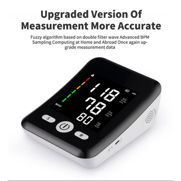 Home Medical Sphygmomanometer With Smart Display Simultaneous Detection Of Heart Rate