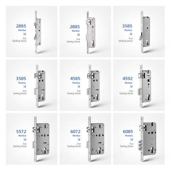 Intelligent Fingerprint Door Lock For Aluminium/Wooden Door