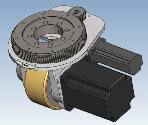 China 2T AGV AC Motor Drive Wheel With Steering 24V 1300W DC Motor wholesale