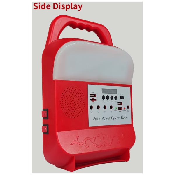 8Hrs 8000mah Portable Solar Energy Lamp Wall Mounted Cabin Solar Panel Kit