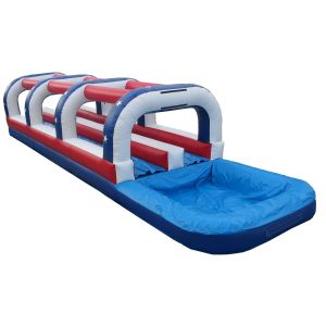 China inflatable tropical slide, best sale outdoor inflatable slip slide wholesale