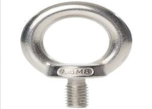 China M12 Carbon Steel Class 4.8 Nickel Chrome Cadmium Plated Lifting Eye Metal Bolt DIN580 on sale