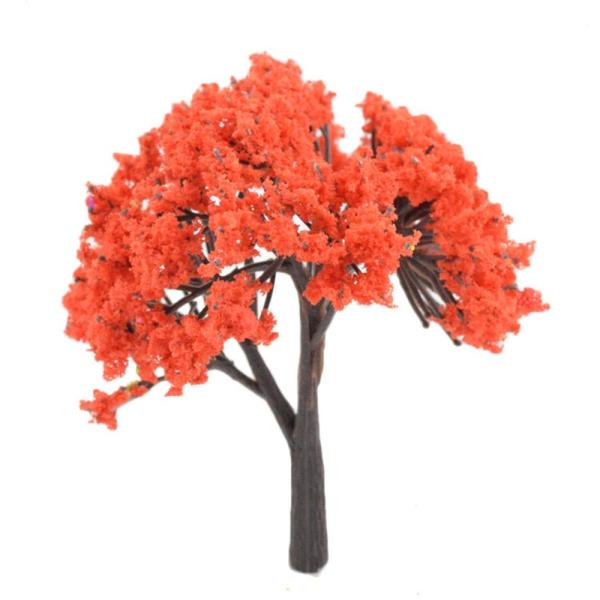 2017 New sand table 30-100mm architecture scale model coloful trees ho scale model train color trees