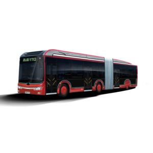 China 200kw/Rpm 18m Electric Powered Inner City Bus With Fire Distinguisher wholesale