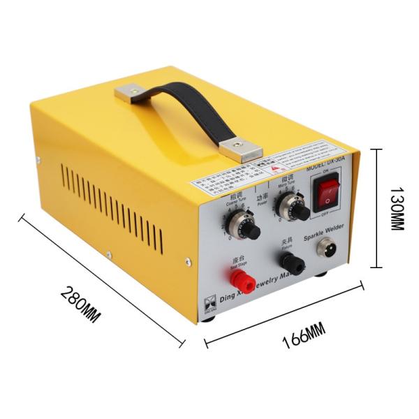 30A Pulse Sparkle Spot Welder Handheld Laser 310*165*140MM