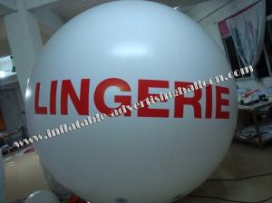 China New Inflatable Advertising Helium Balloons with 0.18mm Helium Quality PVC For Celebration wholesale