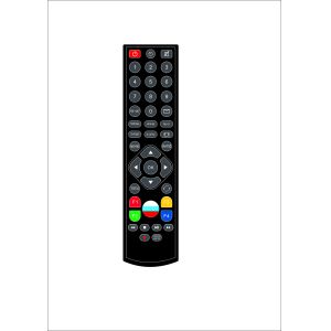 China Touchpad Bluetooth IR Remote , Bluetooth Smart TV Remote Super Sensitivity wholesale