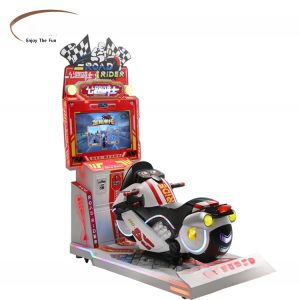 Dreamland coin operated 26inch motorbike simulator game machine kids play moto