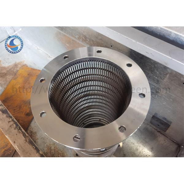 Slot 20 Stainless Steel 304 Filter Screen Wedge Wire Screen Back Wash Element