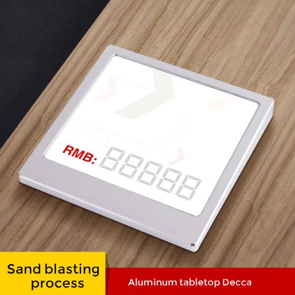 Aluminum Desktop Display Stand Easy To Take Advertising Promotion