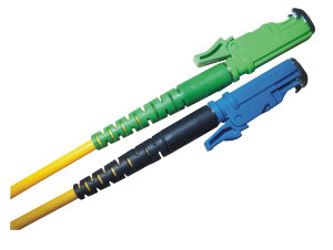 Telecommunication 2.0mm APC UPC Fiber Optic Pigtail E2000