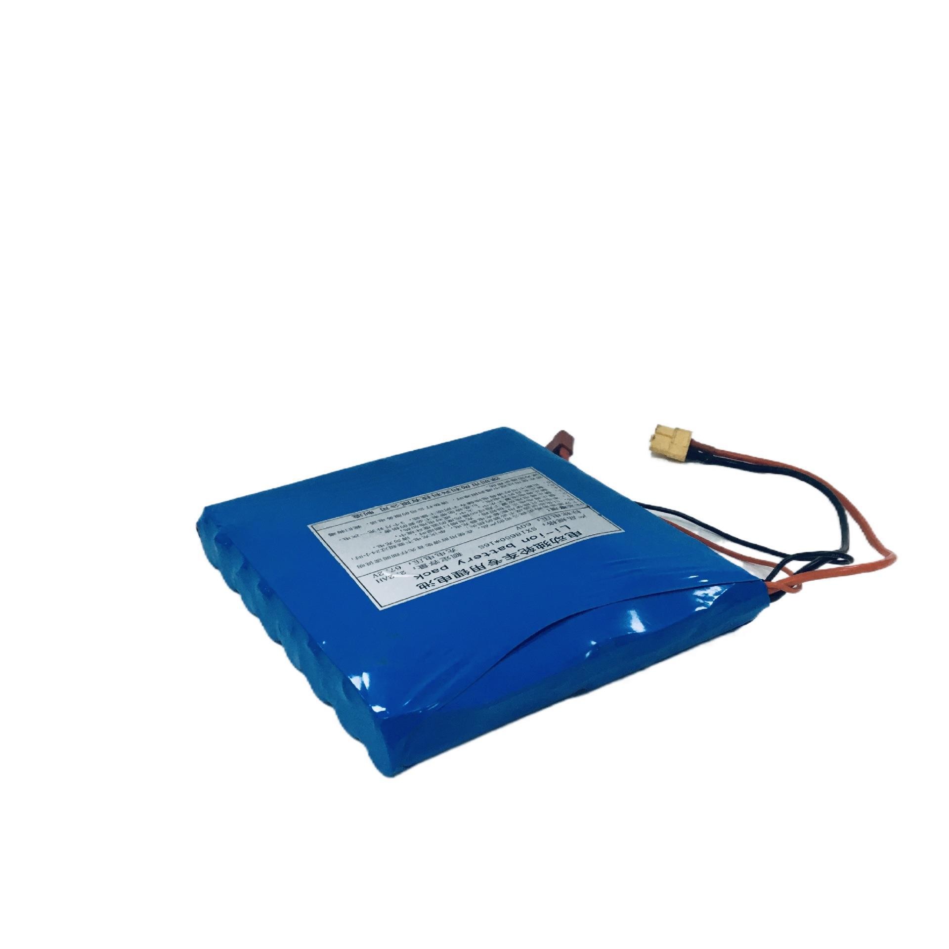 China 2200mAh 60V Rechargeable Lithium Battery Agv For Unicycles on sale
