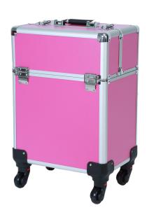 China Portable Rolling Pro Makeup Cases,Rolling Cosmetic Organizer wholesale
