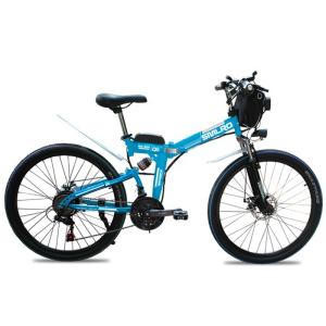 China 350W 26 Inch Foldable Electric Bike With Lithium Battery 48V 10AH wholesale