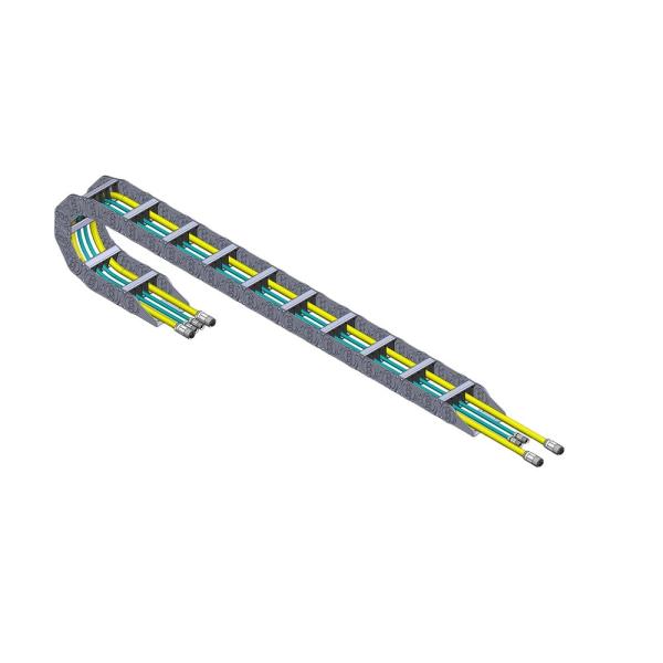 Stainless Steel Cable Wire Track Steel Cable Carrier Chain For Machine Tool flexible cable carrier